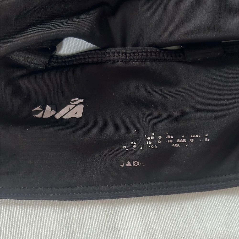 Avia Black Sports Bra Seamless Supportive Design - Picture 4 of 5